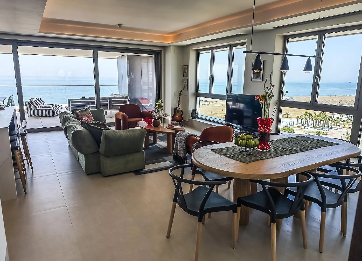 Apartamento -Malagasunapts-Tower Living Sea Views Pool Gym Park